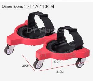 Ratastega veerevad põlvekaitsed