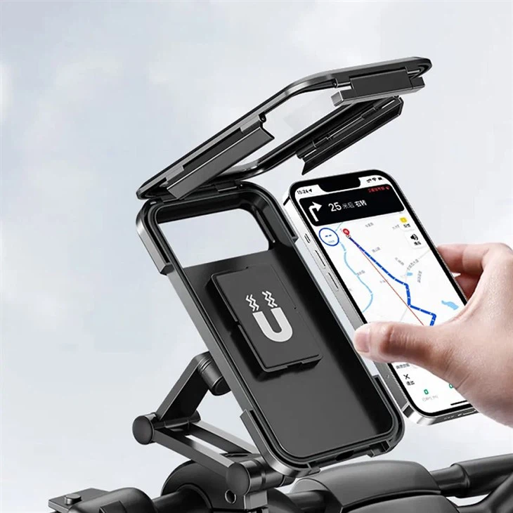 cell phone holder for motorcycle